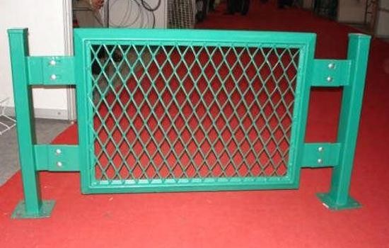 Expanded Metal Fence