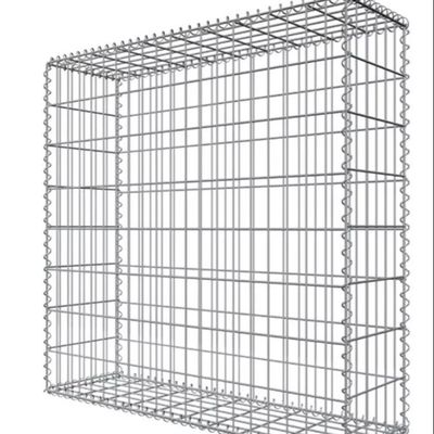 Gabion Cage, 2m x 1m x 1m (75x75mm),hot dipped galvanized welded gabion /welded gabion/gabion wall  for stone