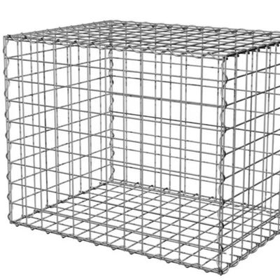 Gabion Cage, 2m x 1m x 1m (75x75mm),hot dipped galvanized welded gabion /welded gabion/gabion wall  for stone