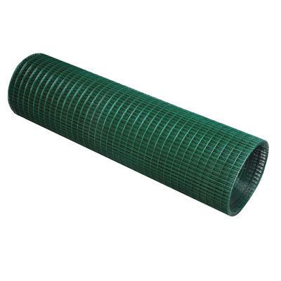 PVC Coated welded wire mesh Garden Craft PVC Coated Welded Wire Mesh Wire Fencing Green Color Iron netting 1/4" - 6"