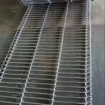 chocolate conveyor belt, ladder belt, Conveyor belt with Z type, Inox stainless steel 304 metal flat flex conveyor wire