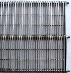 304 316 Stainless Steel Eye Flex Wire Mesh Conveyor Belt for Drying