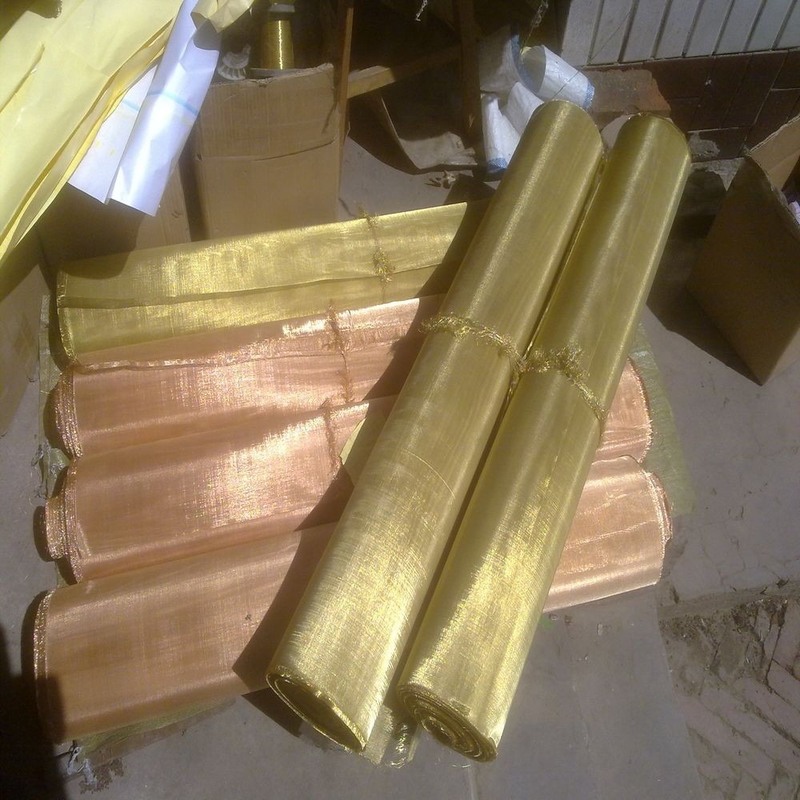Brass Wire Mesh (factory) Phosphor Bronze Copper Wire Cloth Mesh,Fine Emi Shielding Red Copper Wire Mesh Screen,Faraday