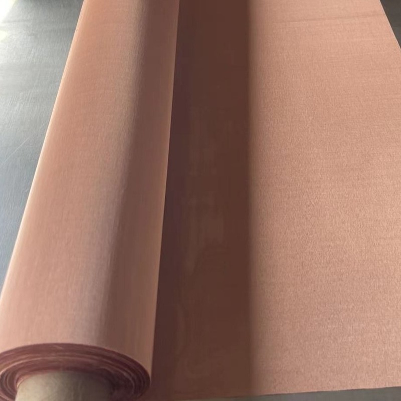 Purple copper wire mesh - red copper wire cloth Faraday cage 60 80 100 mesh pure red copper wire mesh